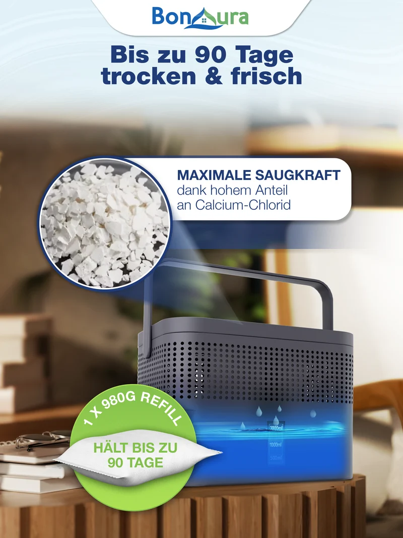 AirOne Max Luftentfeuchter Granulat 980g