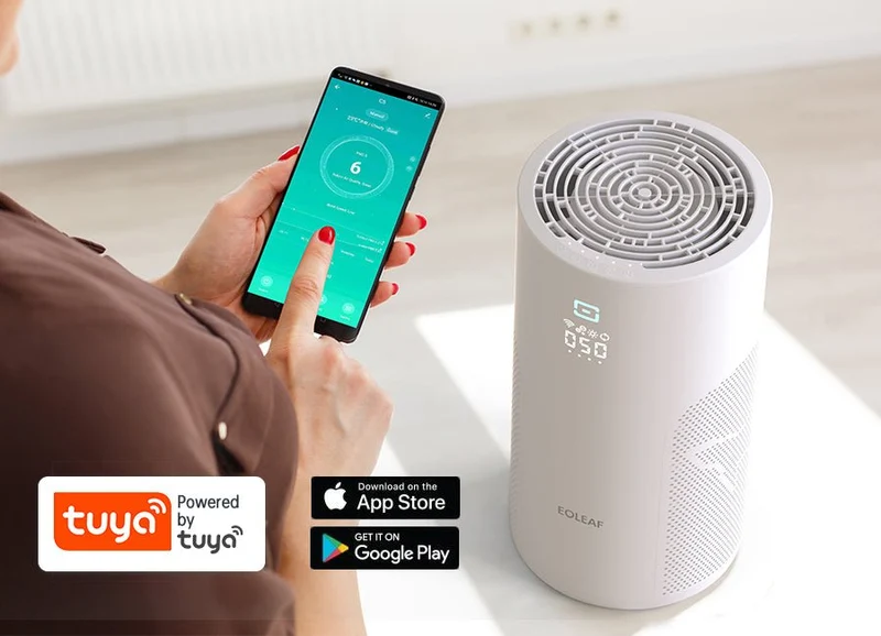 NeoPur 400 air purifier — 40 m² (450 sq ft) coverage area - Smart & Connected