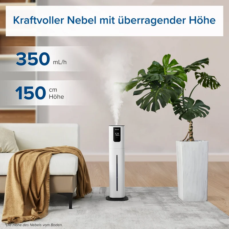Levoit OasisMist 1000S Smarter Kaltnebel Luftbefeuchter für Große Räume
