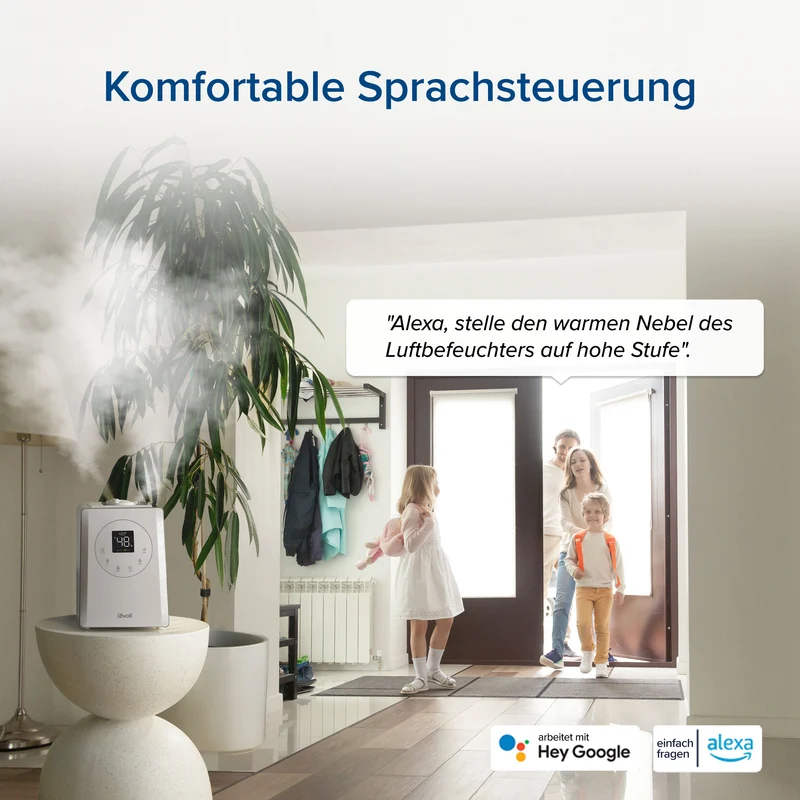 Levoit LV600S Luftbefeuchter + 10er-Pack Entkalkungspads set