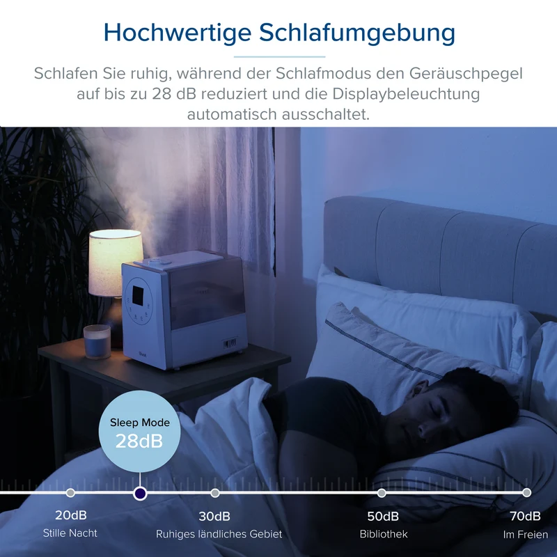 Levoit LV600S Luftbefeuchter + 10er-Pack Entkalkungspads set