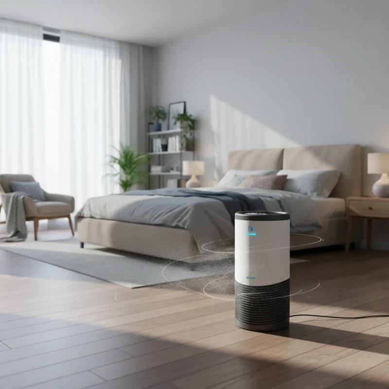 TeraPur 600 air purifier — 80 m² (850 sq ft) coverage area - Ultimate all-in-one