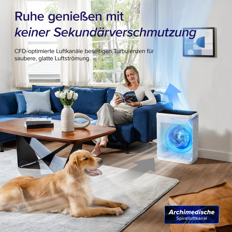 Levoit Vital 200S Smart Luftreiniger gegen Tierhaare und Haustiergerueche