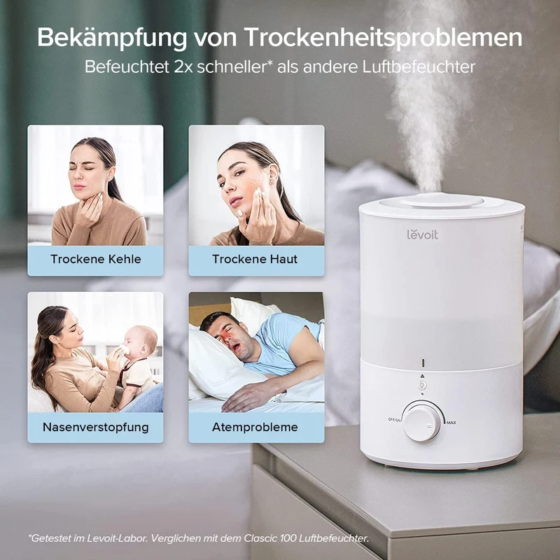 Levoit Dual 150 Ultraschall Luftbefeuchter