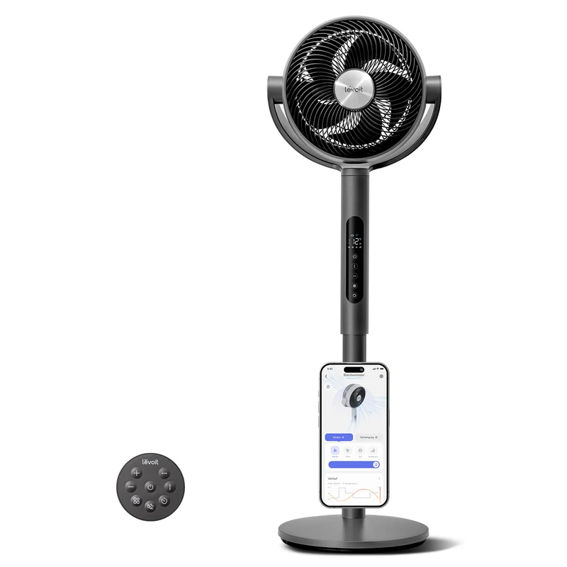 Levoit leiser Standventilator mit App-Steuerung