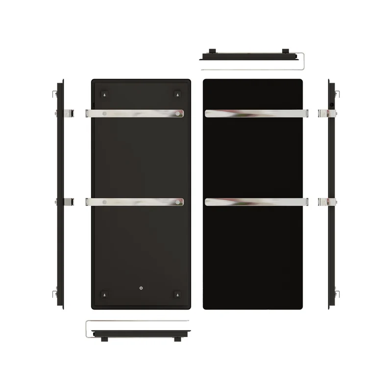 ZenSwiss furo - 52 x 120 cm - Matt Schwarz