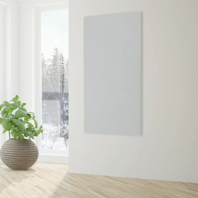 FIRST Heating Elegant Basic - 1000 W / 120 x 60 cm - Matt Weiss