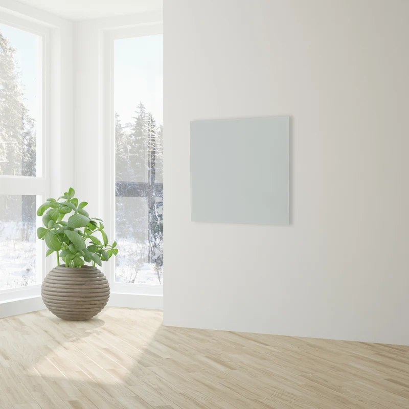 FIRST Heating Elegant Basic - 500 W / 60 x 60 cm - Matt Weiss