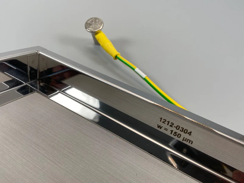 Sieve for M2xx with Grounding w= 150µm