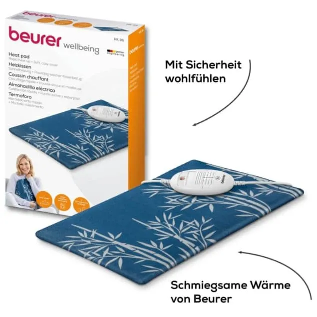 Elektrisches Heizkissen mit Abschaltautomatik – flauschig & sicher