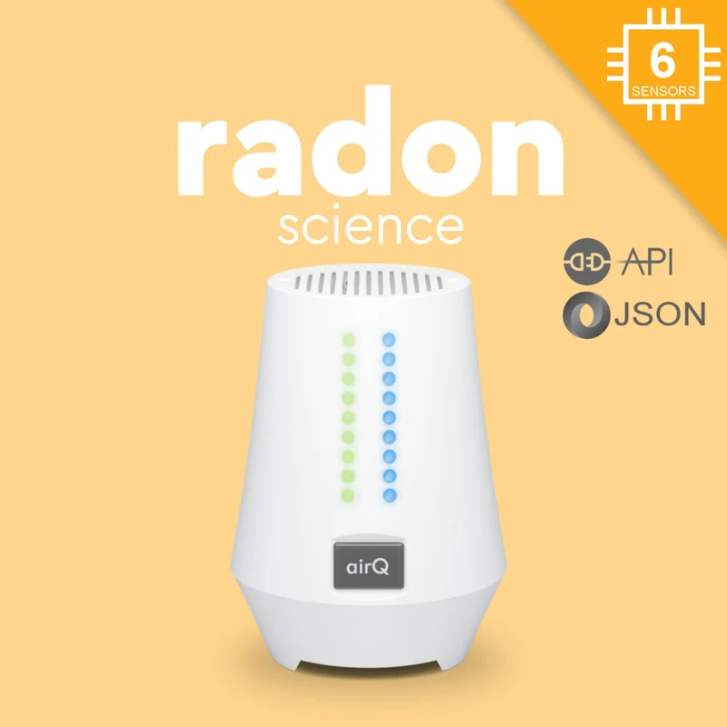 air-Q radon science - Luftanalysator (5 Sensoren + Science Option + zusätzlich CO2 Sensor)