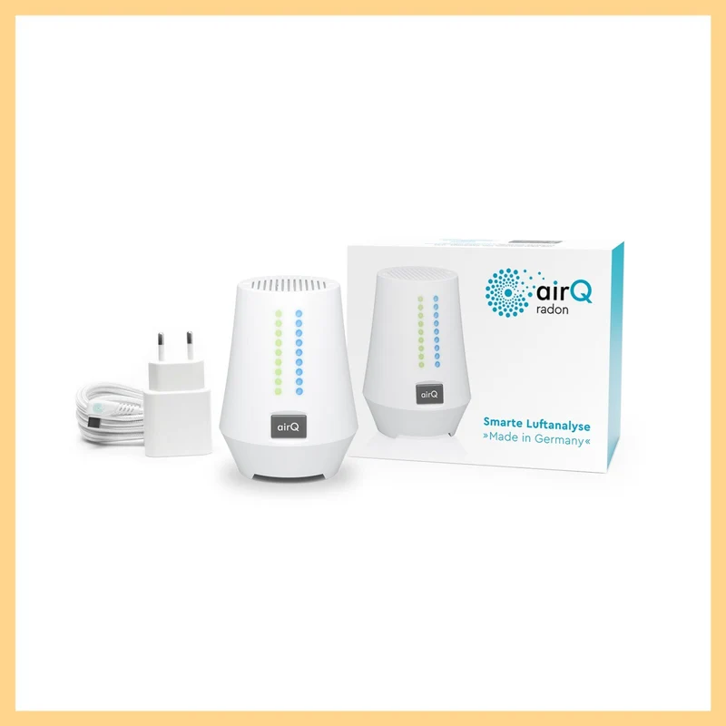 air-Q radon science - Luftanalysator (5 Sensoren + Science Option + zusätzlich CO2 Sensor)