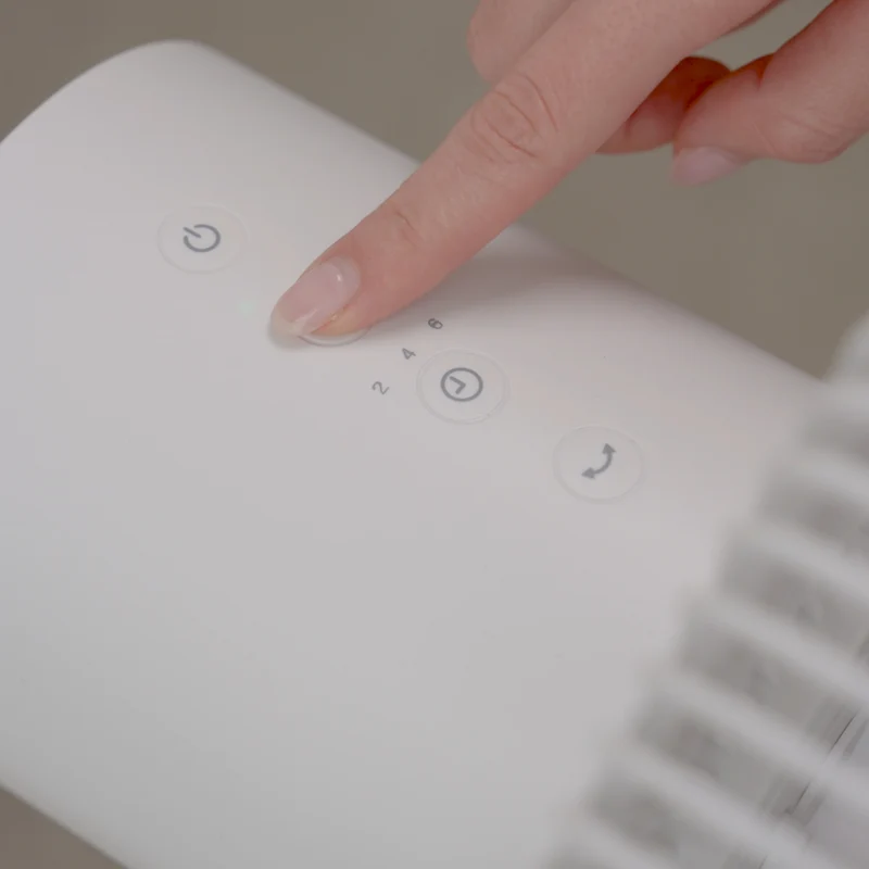 Antila 2-in-1 Stand- & Tischventilator mit Fernbedienung