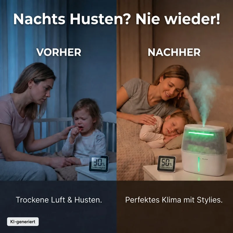 Alaze Luftbefeuchter - Testsieger