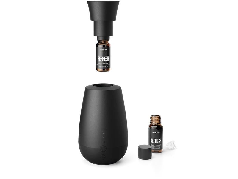 Mobiler Aroma Diffuser Ella, schwarz
