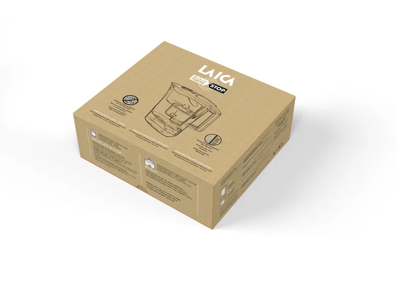 Laica MicroPlastic-STOP water filter jug ​​(UFSBE02) - water filter removes microplastics - capacity 3 liters