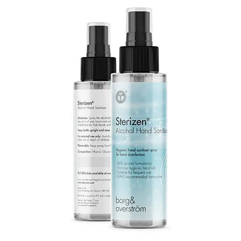 Sterizen hand disinfectant spray according to WHO recommended formula | 150 or 250ml hand spray