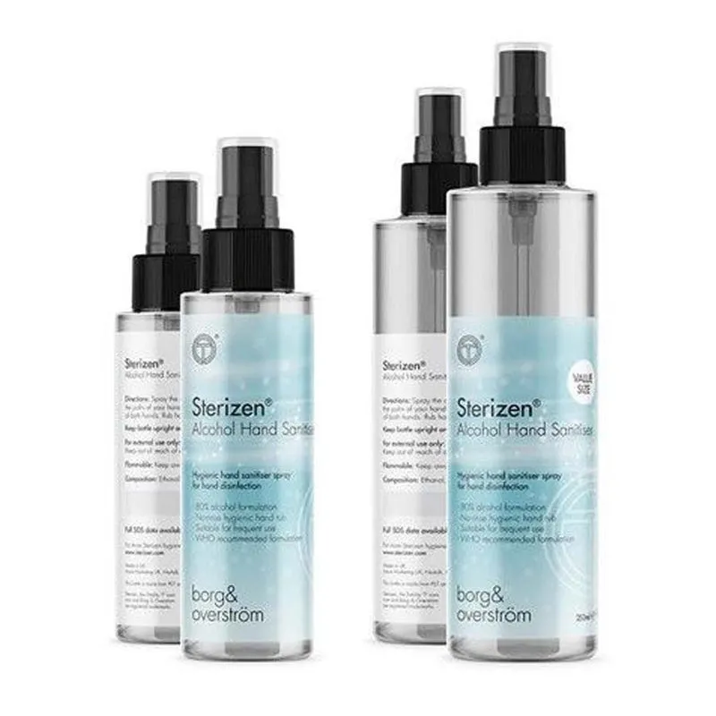 Sterizen hand disinfectant spray according to WHO recommended formula | 150 or 250ml hand spray