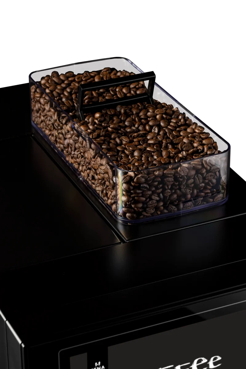ETNA Dorado Espresso Medium coffee machine: bean-to-cup coffee machine for offices from 15FTE | Brewing time: 30 seconds / up to 120 cups of coffee per hour
