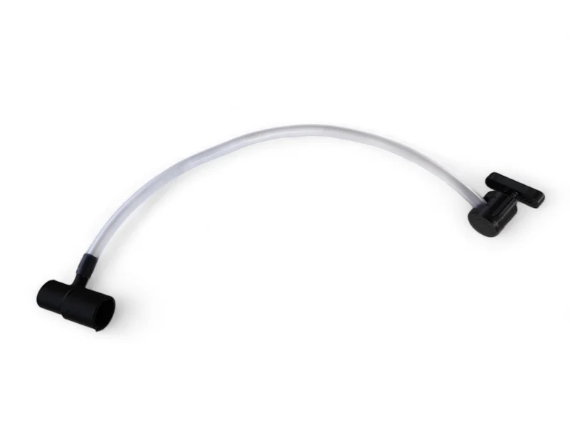 O² Injektor Set- Sauerstoffdüse und Schlauchklemme für Filter mit Pat-Mini Antrieb