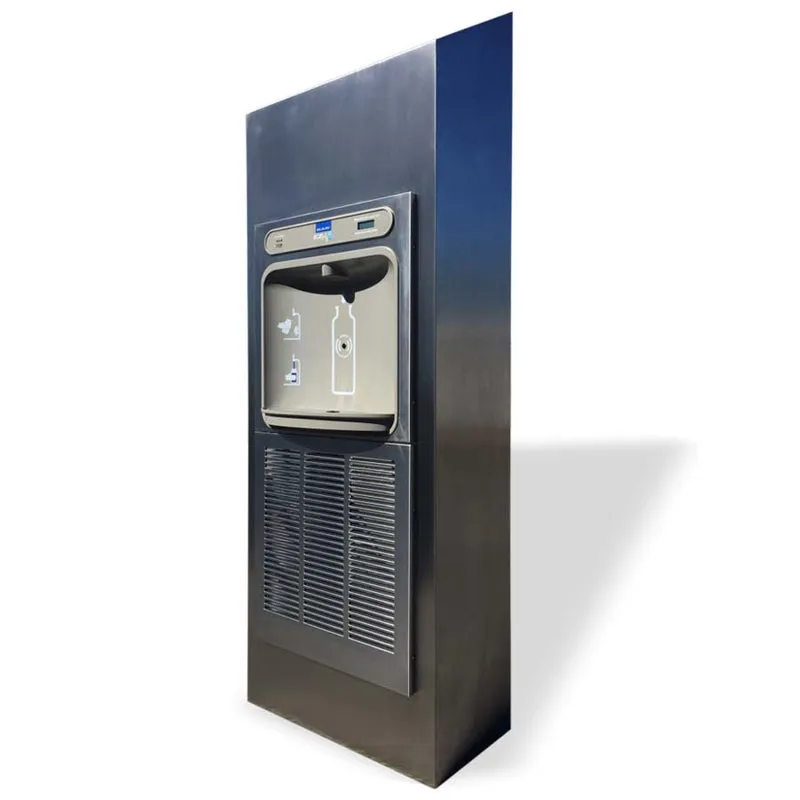 Water bottle filling station Eco UV MAX, refrigerated