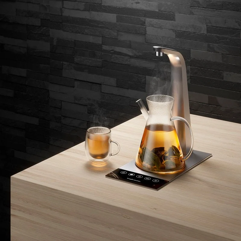 Habit Tap T3 built-in mains water cooler with hot water and energy-efficient EcoMode - sparkling water optional | 1 to 75 users (50 or 80 litres / hour)