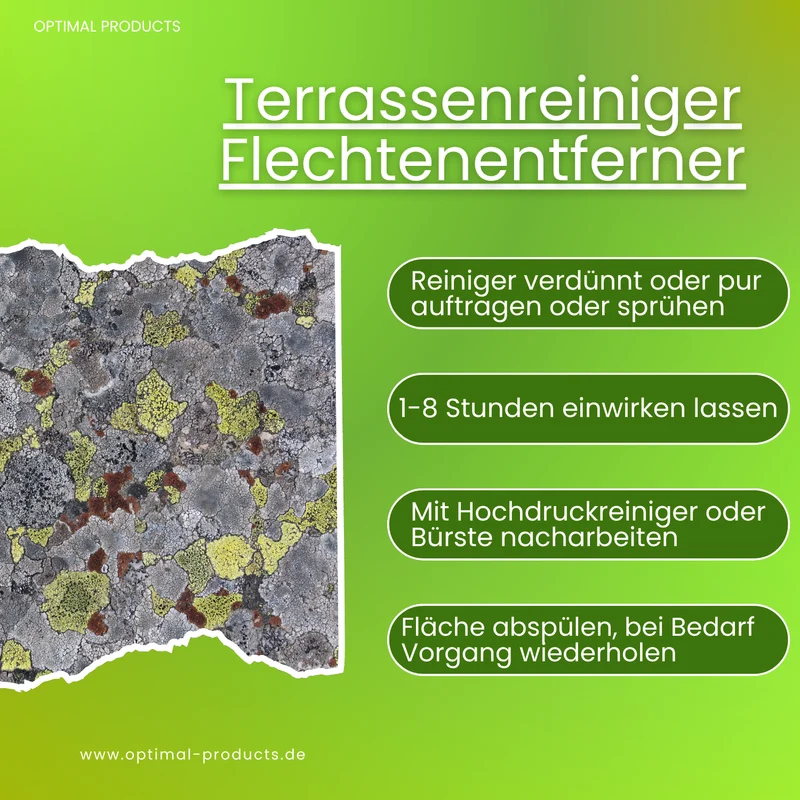 Flechtenentferner & Terrassen- und Steinreinger