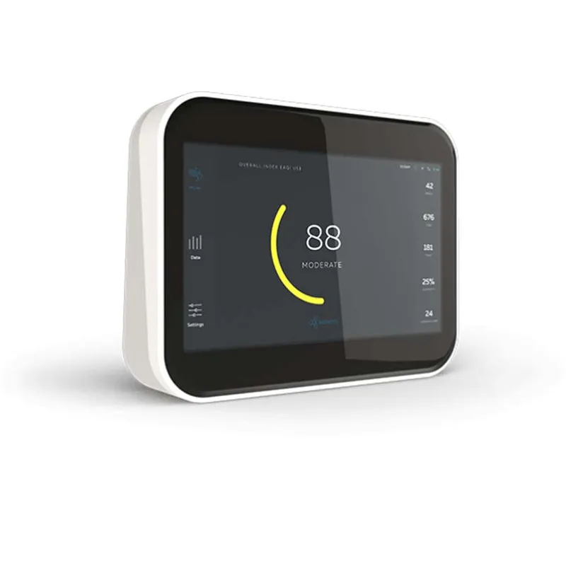 Professional air quality meter Sensedge: Monitor particulate matter, CO2, TVOCs, temperature and relative humidity