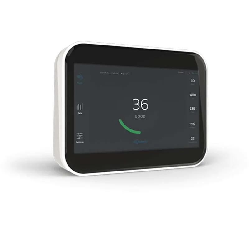Professional air quality meter Sensedge: Monitor particulate matter, CO2, TVOCs, temperature and relative humidity