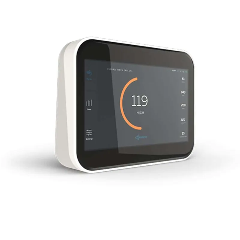 Professional air quality meter Sensedge: Monitor particulate matter, CO2, TVOCs, temperature and relative humidity