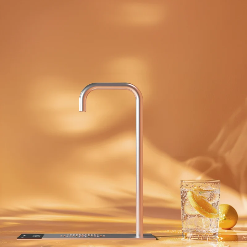 Habit Tap T2 built-in mains water cooler with energy-efficient EcoMode cold/room and/or sparkling | 1 to 75 users (50 or 80 liters/hour)