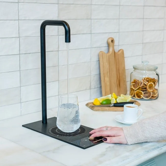 Habit Tap T2 built-in mains water cooler with energy-efficient EcoMode cold/room and/or sparkling | 1 to 75 users (50 or 80 liters/hour)
