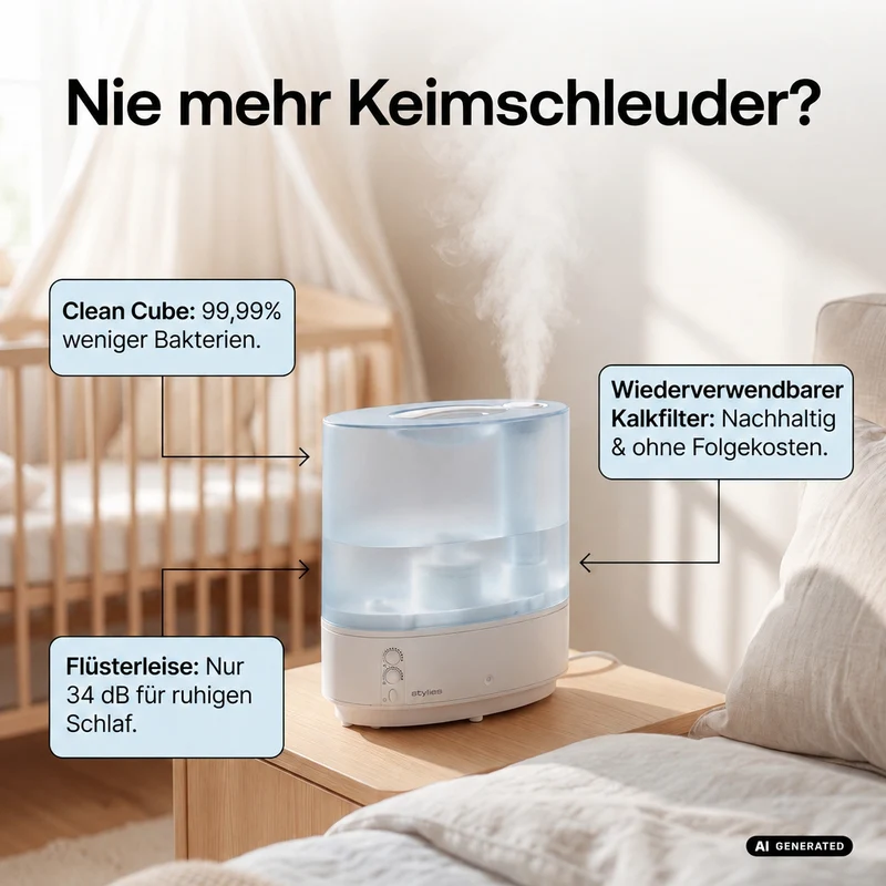 Hydra Ultraschall-Luftbefeuchter
