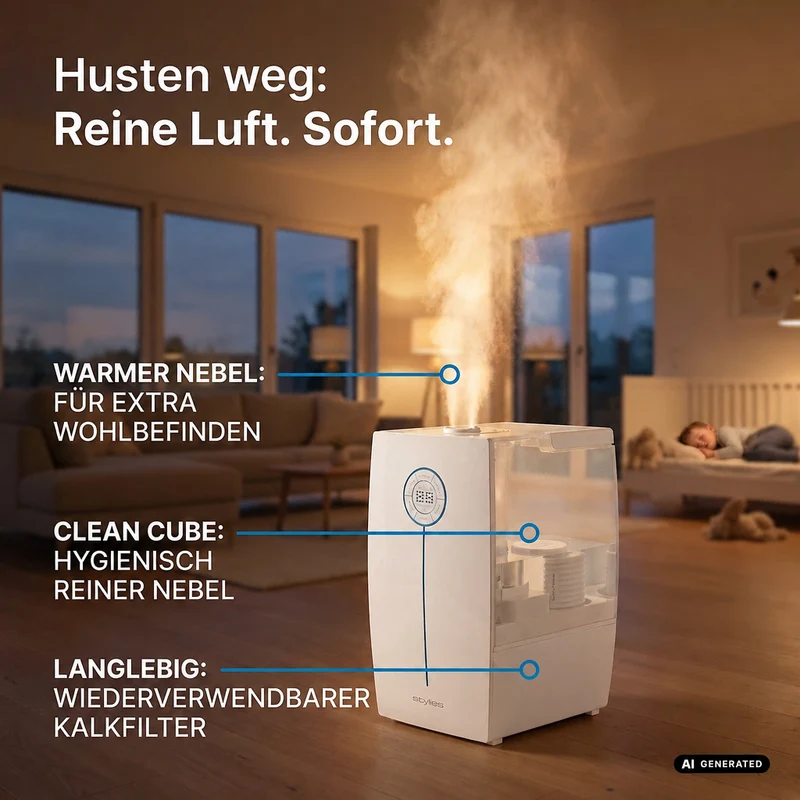 Hera Hybrid-Befeuchter