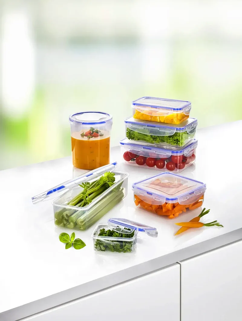 Frischhaltedosen-Set 14-teilig – Klickdeckel für Küche & Vorrat