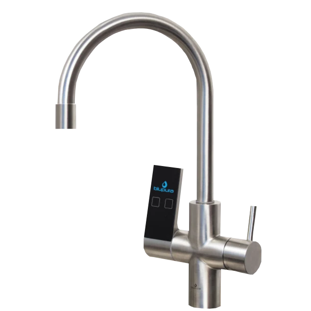 BluPura BluSeven 7-way water tap with under-counter Habit Box mains water cooler of your choice