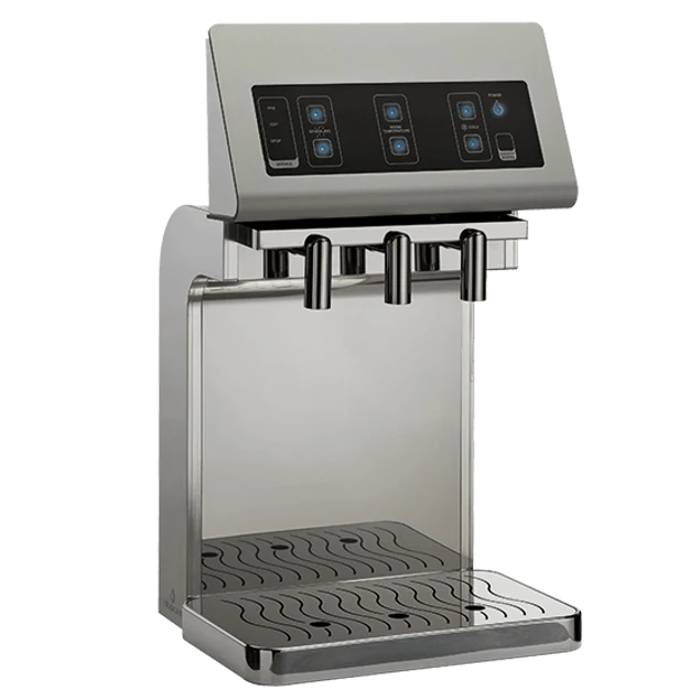 BluPura Fontemagna Bridge water tap with Habit Box under-counter mains water cooler of your choice