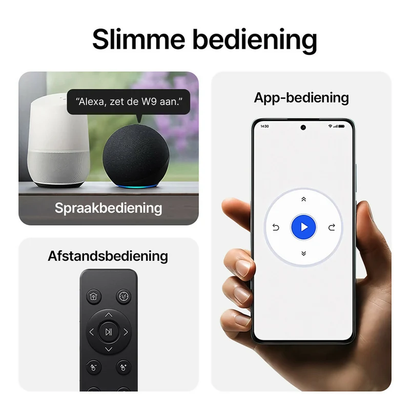 Robotstofzuiger W9 met dweilfunctie, 5.000PA en 150 minuten looptijd – schoonmaken was nog nooit zo eenvoudig
