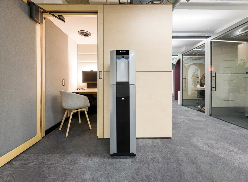 Mains water cooler Habit Premium cold/room/carbonated and/or hot water | 1 to 50 users (50 liters / hour)