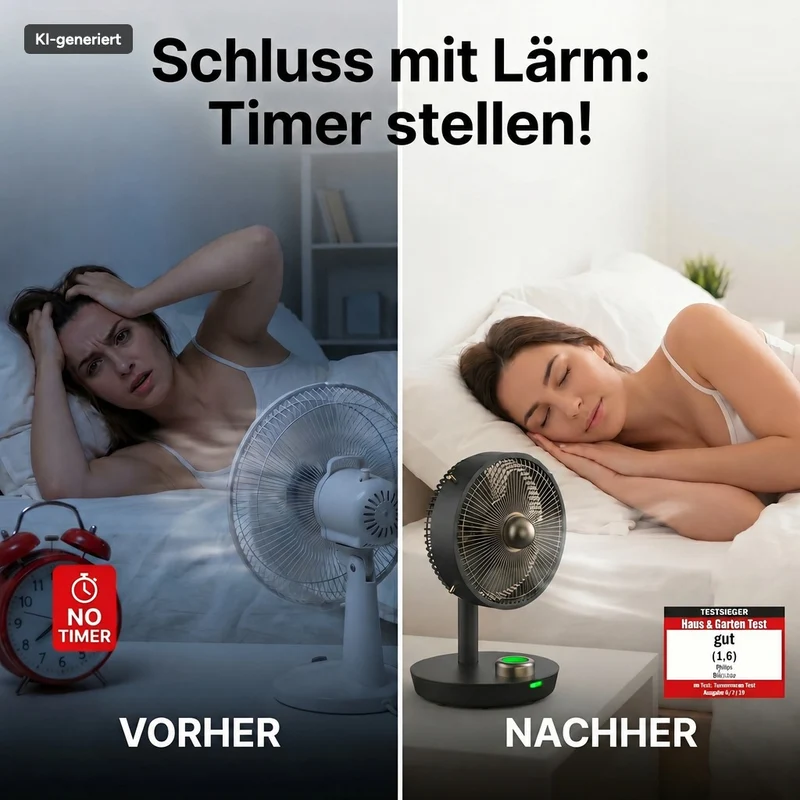 Cepheus Metall-Tischventilator - Testsieger