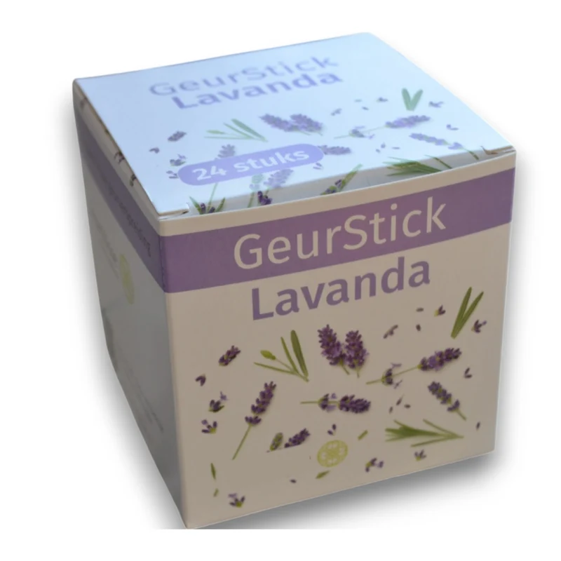 Habit Fragrance Stick Lavenda or Tonic Fresh (24 pieces) - 100% safe - Compact air freshener without plug or batteries - masks bad odors