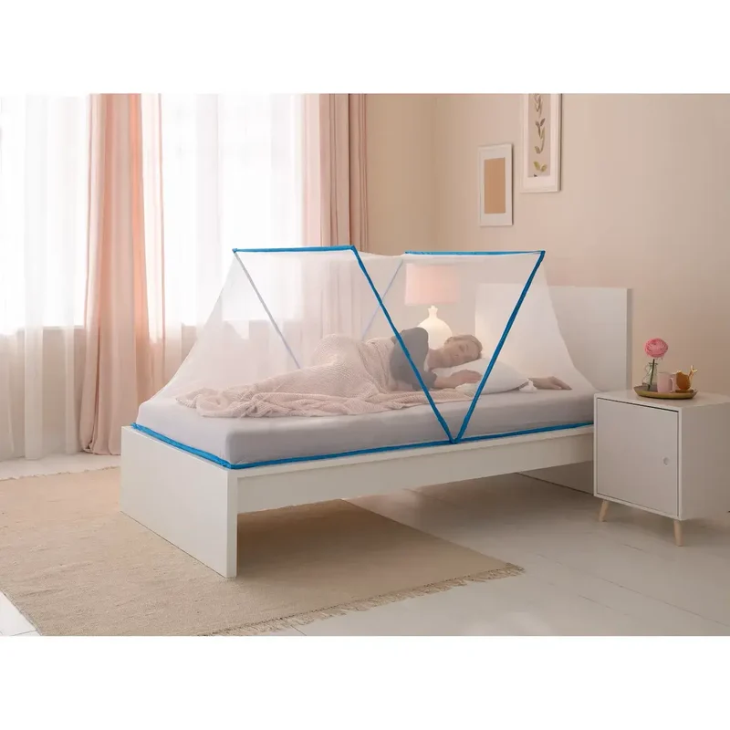 Faltbares Moskitonetz für Einzelbett 200×100 cm