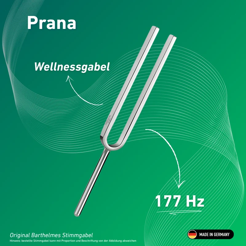 Stimmgabel Prana Wellness 177 Hz | Art.-Nr. KO 177/7