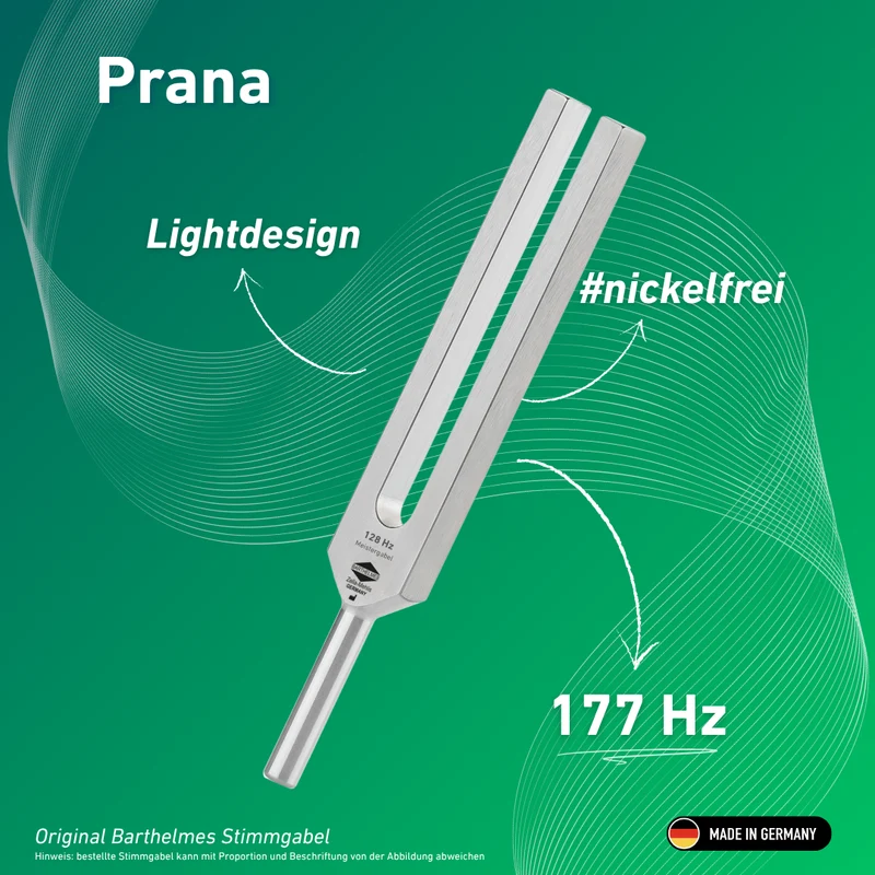 Stimmgabel Prana 177 Hz Lightdesign | Art.-Nr. KO 177/Alu