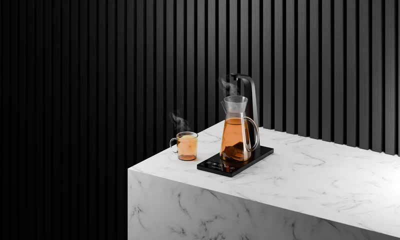 Habit Tap T3 SURFACE-MOUNTED water tap - built-in water cooler with hot water and energy-efficient EcoMode - sparkling water optional | 1 to 75 users (50 or 80 liters / hour) (copy)