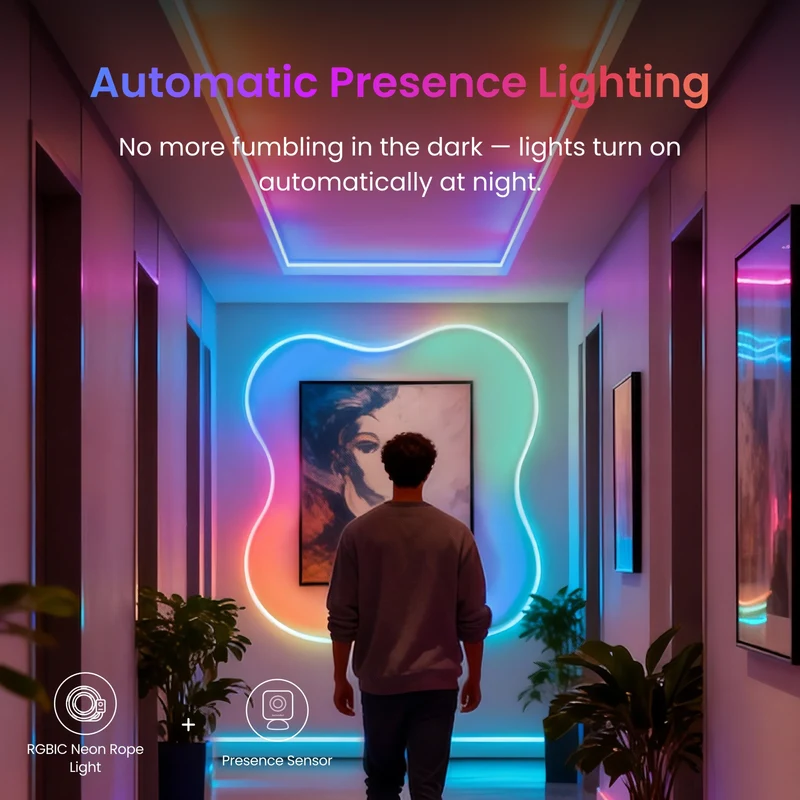 SwitchBot RGBIC Neon Rope Light