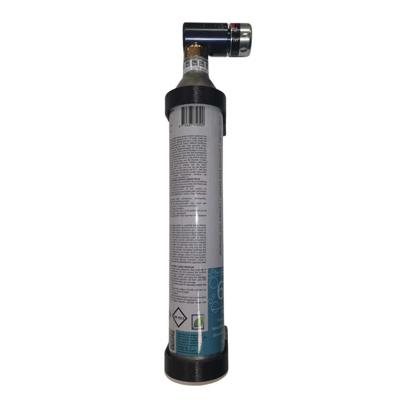 Habit wall bracket 425 gram carbon dioxide cylinder / bottle holder small co2 cylinder - secure your co2 cylinder in your kitchen cupboard