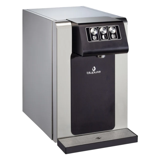 Blusoda water cooler (45 liters per hour) - Luxury design water cooler with carbonation