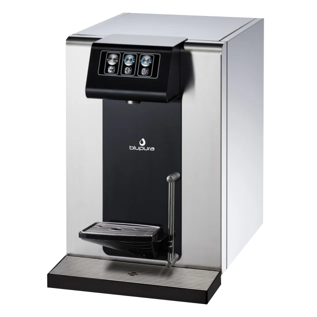 Blusoda water cooler (45 liters per hour) - Luxury design water cooler with carbonation