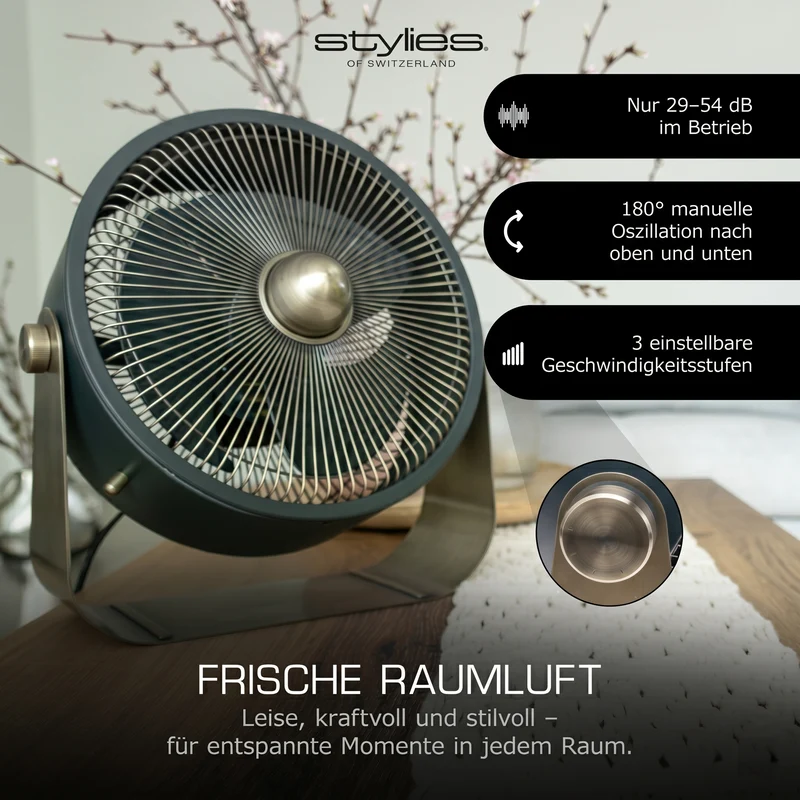 Castor Metall-Bodenventilator - Testsieger